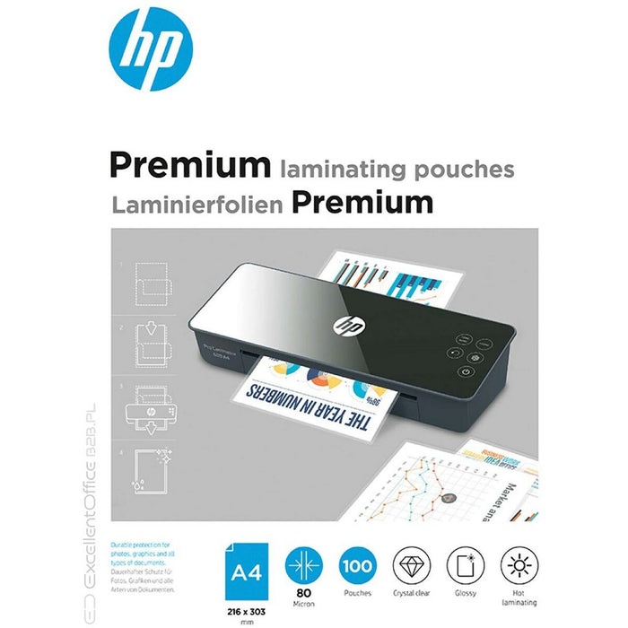 Manșoane de plastifiere HP HPF9123A4080100 A4