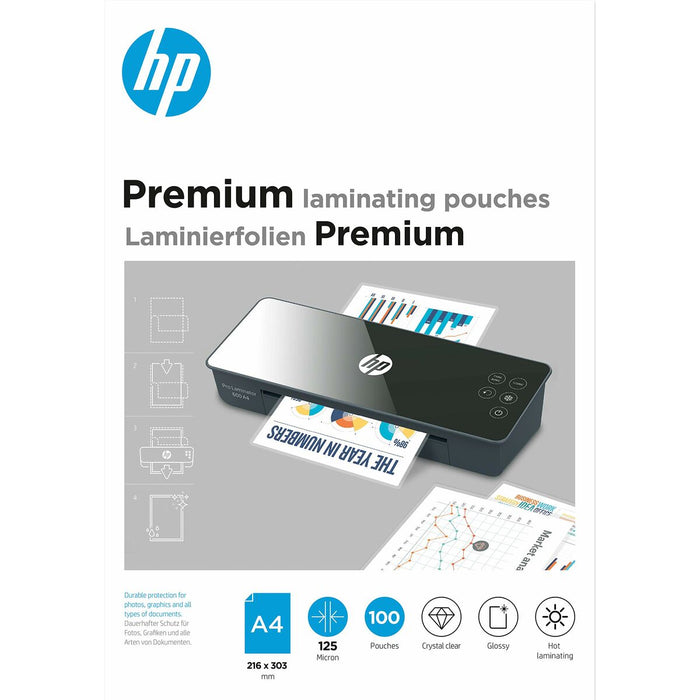 Manșoane de plastifiere HP 9124 A4 (1 Unități)