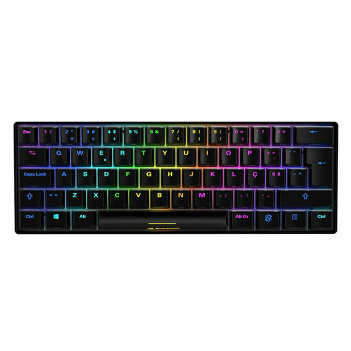Tastatură Sharkoon SGK50 S4 Negru Spaniolă