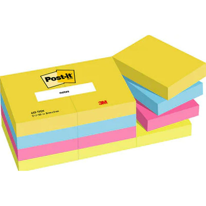 Notițe cu Adeziv Post-it FT510283532 (653-TFEN) 38 x 51 mm Multicolor
