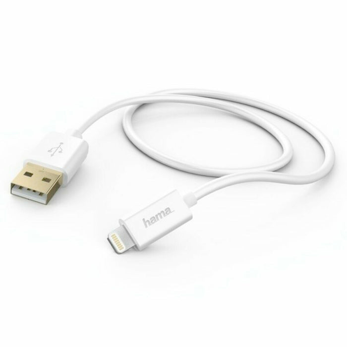 Cablu de încărcare USB Hama 1.5m, Lightning/USB
