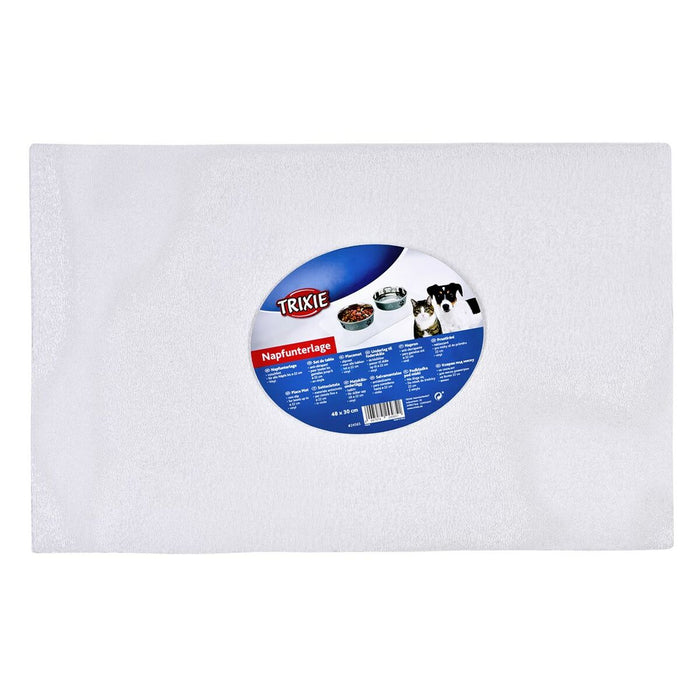 Suport pentru farfurii Trixie 48x30 cm Transparent Vynils