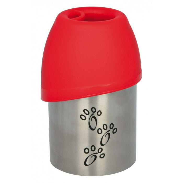 Sticlă (de pus lichide) Trixie 24605 Roșu Oțel inoxidabil Plastic 300 ml