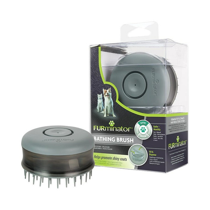Perie Furminator Bathing Cric Negru