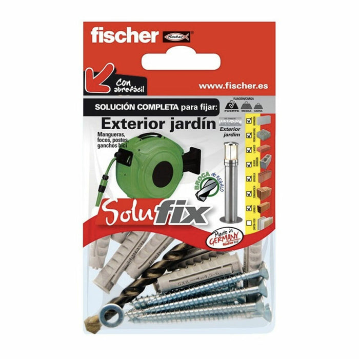 Kit de fixare Fischer Solufix 502680 Exterior Grădină 15 Piese