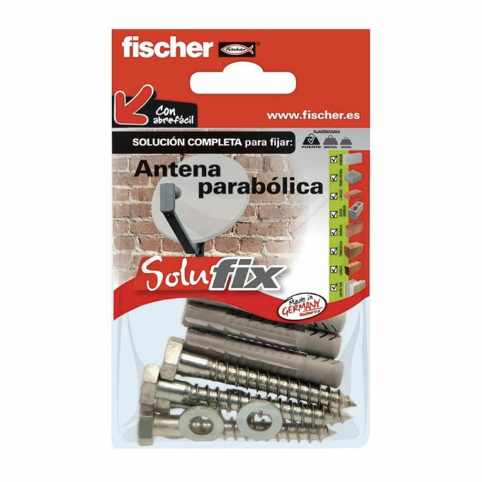Kit de fixare Fischer Solufix 502683 Antenă TV 13 Piese