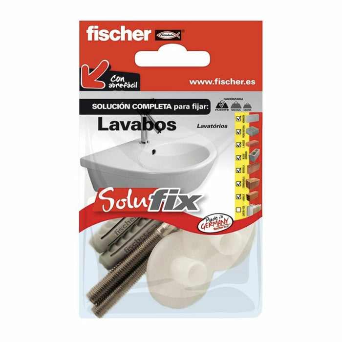 Kit de fixare Fischer Solufix 502695 Chiuvetă 6 Piese