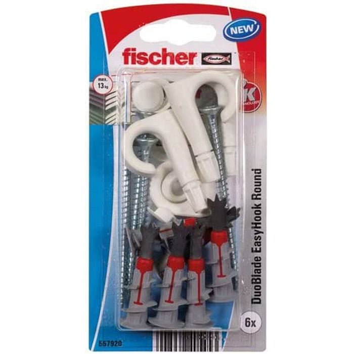 Priză deschisă Fischer 6 x 44 mm 6 Unități
