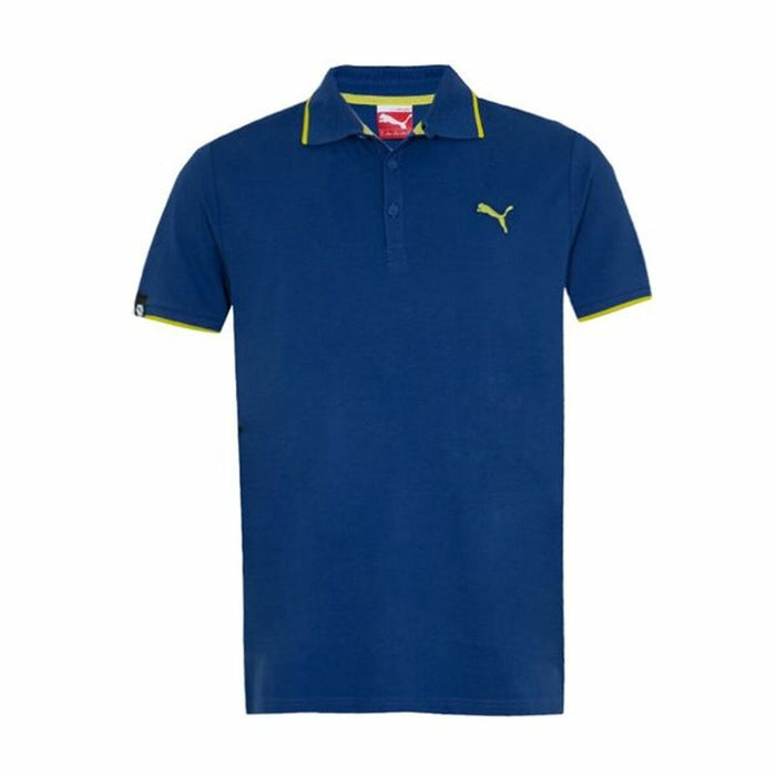 Tricou Polo cu Mânecă Scurtă Bărbați Puma Monaco Albastru închis