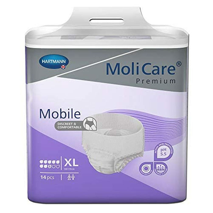 Protector pentru Incontinență Hartmann Molicare Premium XL De unică folosință 14 Unități