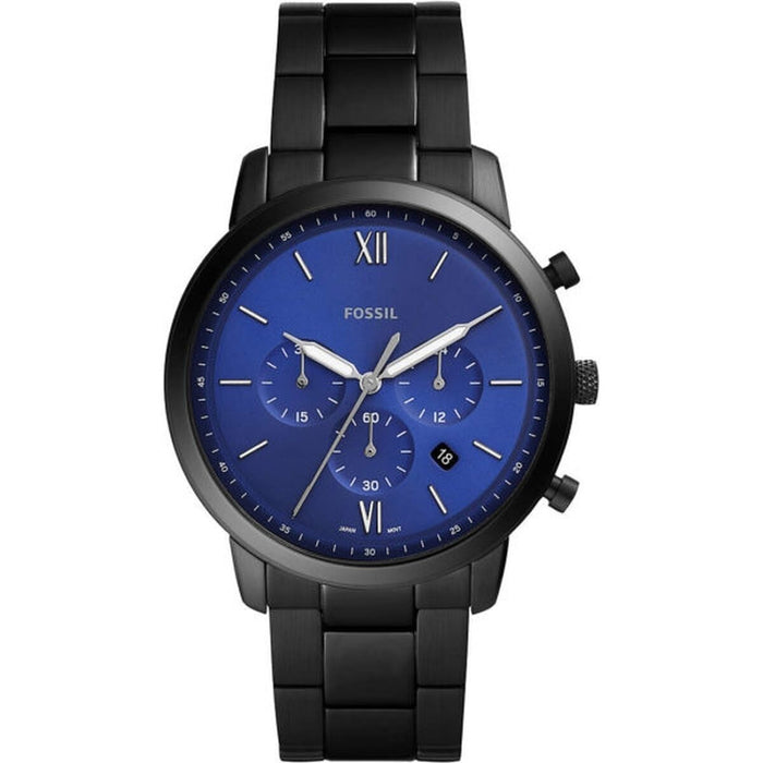 Ceas Bărbați Fossil FS5698 Negru (Ø 44 mm)