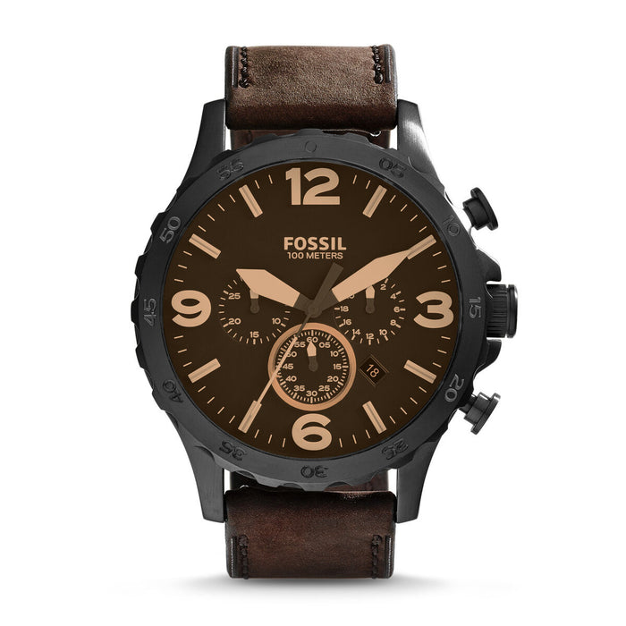 Ceas Bărbați Fossil JR1487P Negru Aur (Ø 50 mm)