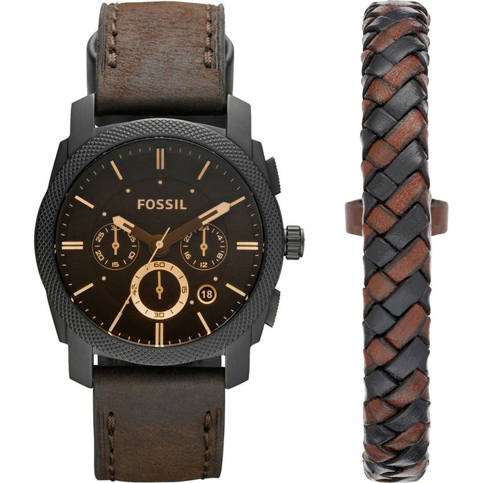 Ceas Bărbați Fossil MACHINE Negru