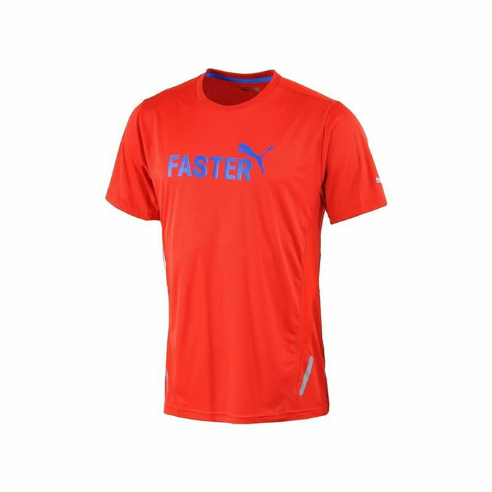 Tricou cu Mânecă Scurtă Bărbați Puma Graphic 1UP Roșu