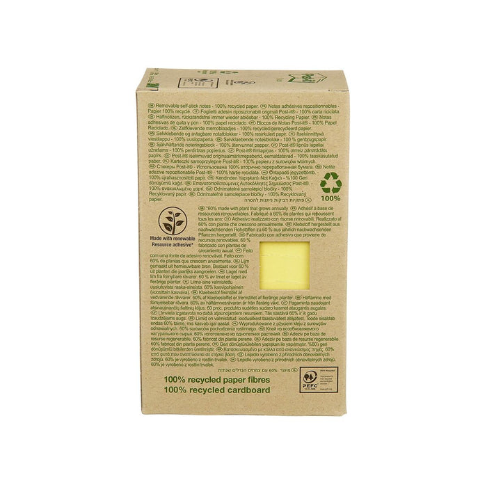 Notițe cu Adeziv Post-it FT510110388 Galben 38 x 51 mm