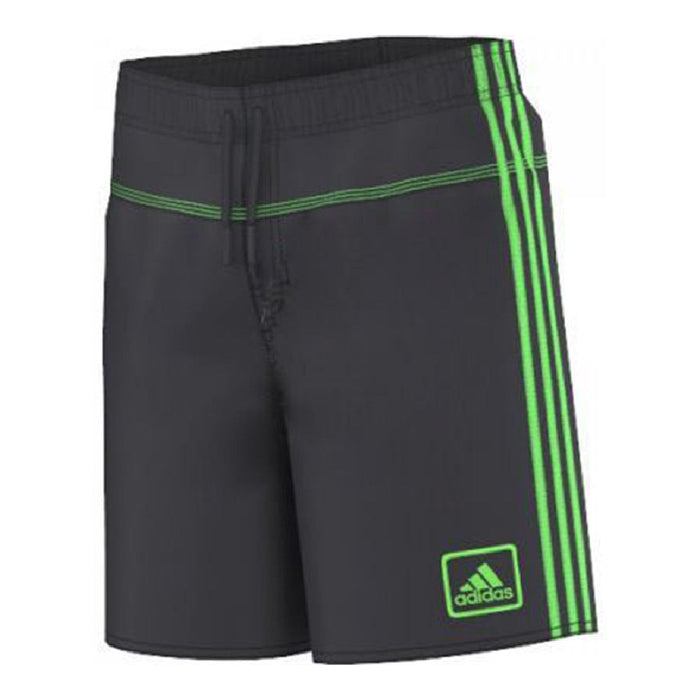 Costum de Baie pentru Copii Adidas Kinder Short Junior Gri Negru