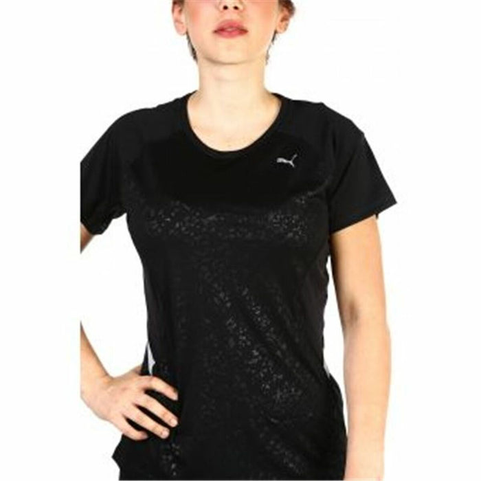 Tricou cu Mânecă Scurtă Femei Puma Graphic Tee Negru