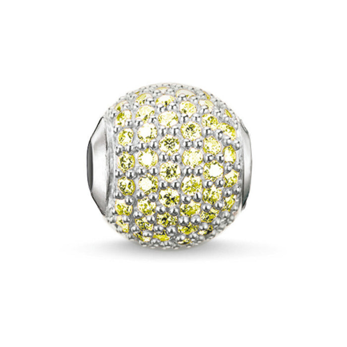 Mărgele Damă Thomas Sabo K0123-051-33 Verde 1,1 cm