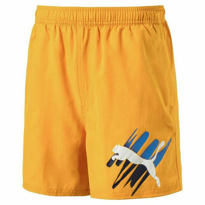 Pantaloni Scurți Sport pentru Copii Puma Style Summer Portocaliu