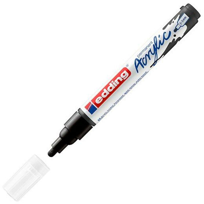 Marker permanent Edding 5100 Negru 2-3 mm (10 Unități)