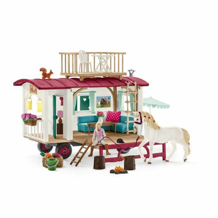 Casă în Miniatură Schleich Caravan for secret club meetings