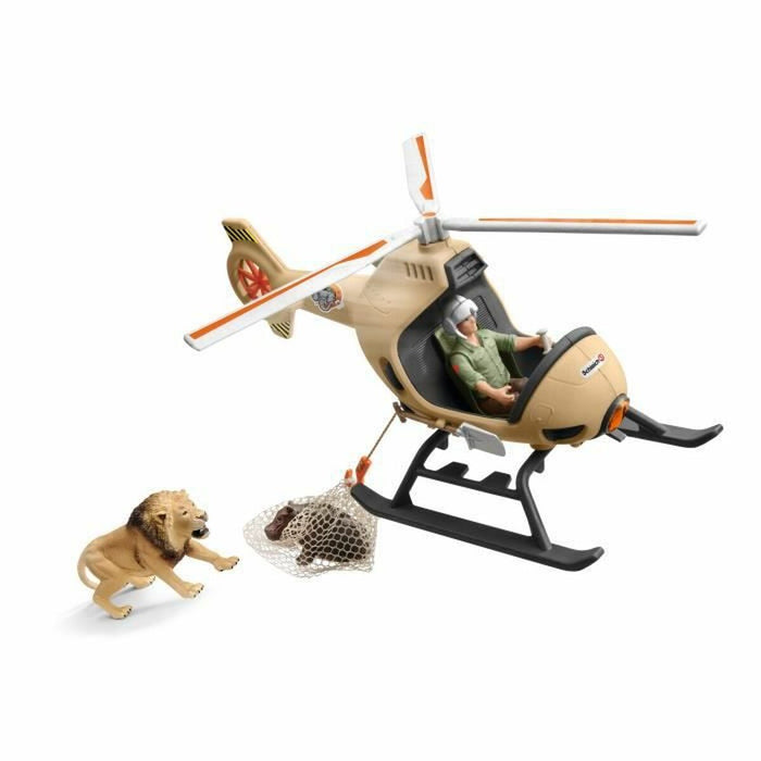 Elicopter Controlat de Radio Schleich Animal Rescue + 3 ani 16 Piese