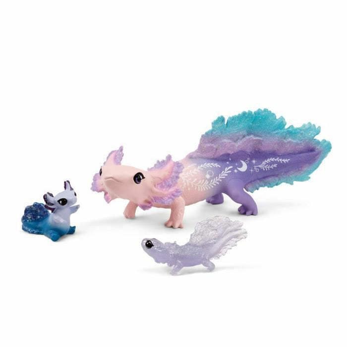 Figurine de Acțiune Schleich Salamandre Axolotls 3 Piese
