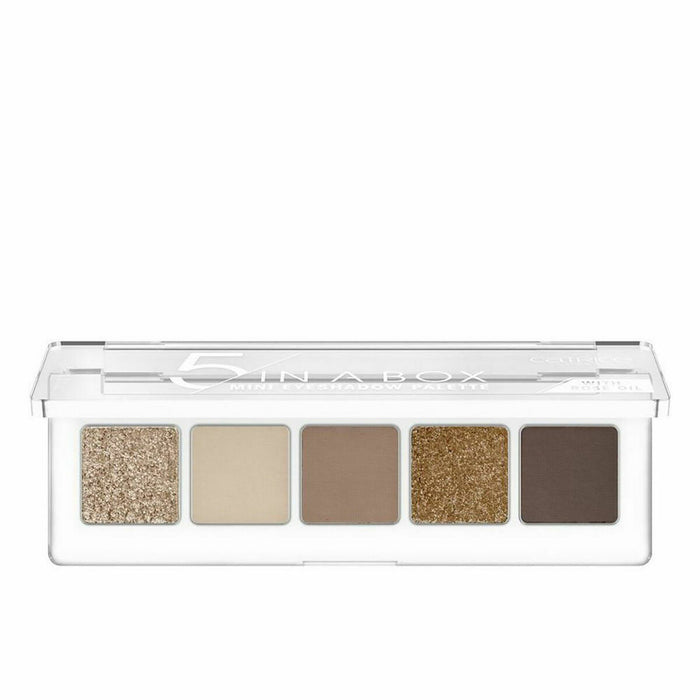 Paletă de Fard de Ochi Catrice 5 in a box Nº 010-golden nude look (4 g)