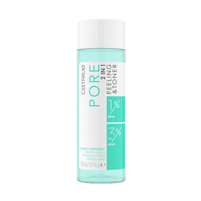 Tonic Facial Catrice Pore Peeling 2 în 1 (100 ml)