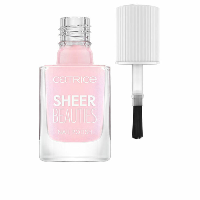 Lac de unghii Catrice Sheer Beauties Nº 040 Fluffy Cotton Candy 10,5 ml