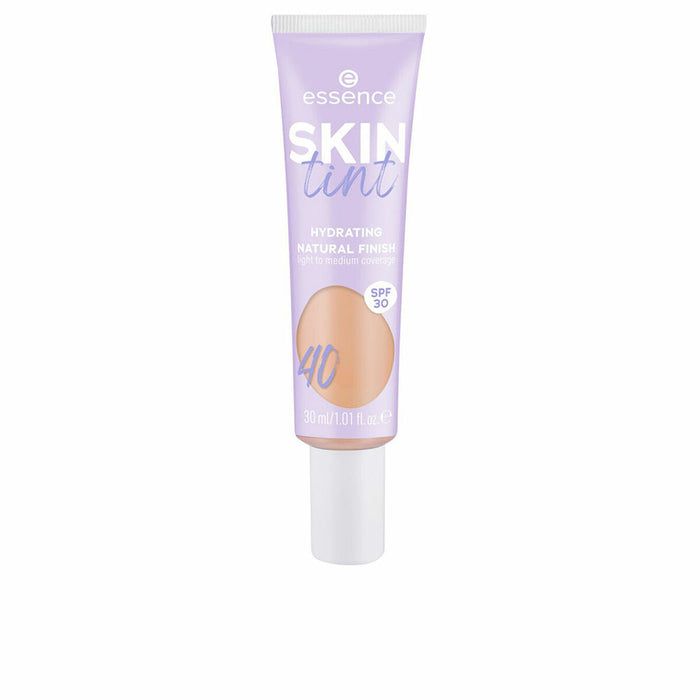 Cremă Hidratantă cu Culoare Essence SKIN TINT Nº 40 Spf 30 30 ml