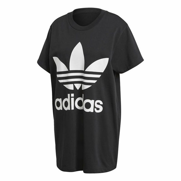 Tricou cu Mânecă Scurtă Femei Adidas Trefoil Negru