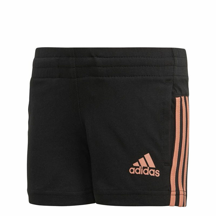 Pantaloni Scurți Sport pentru Copii Adidas Knitted Negru
