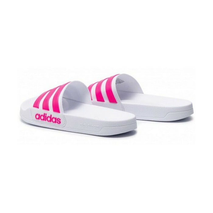 Șlapi pentru Damă Adidas Adilette Shower Alb Roz