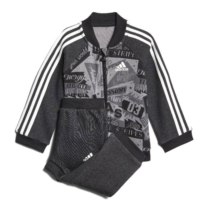Trening pentru Bebeluși Adidas I BBALL JOG FT Gri