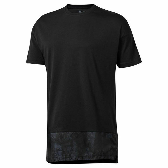 Tricou cu Mânecă Scurtă Bărbați Reebok Negru