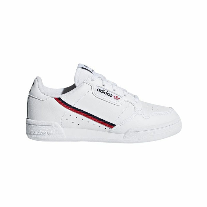 Adidași pentru Copii Adidas Continental 80 Alb