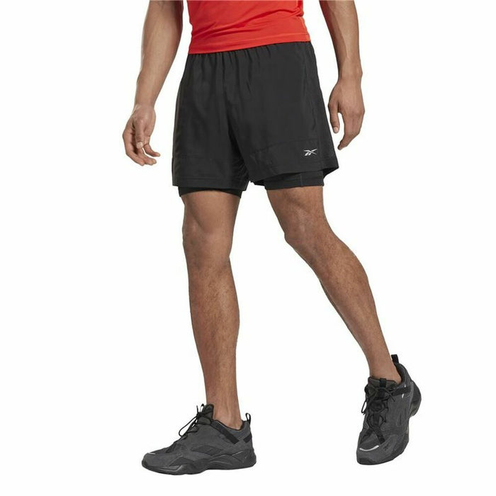 Pantaloni Scurți Sport pentru Bărbați Reebok Running Essentials Negru