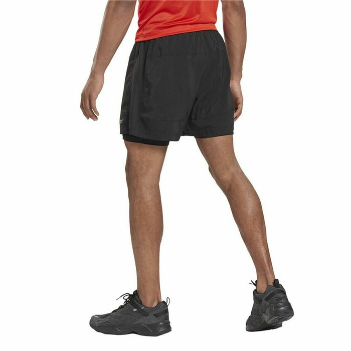 Pantaloni Scurți Sport pentru Bărbați Reebok Running Essentials Negru