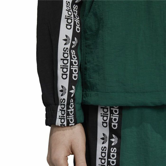 Jachetă Sport de Bărbați Adidas Originals R.Y.V. BLKD 2.0 Track Verde inchis