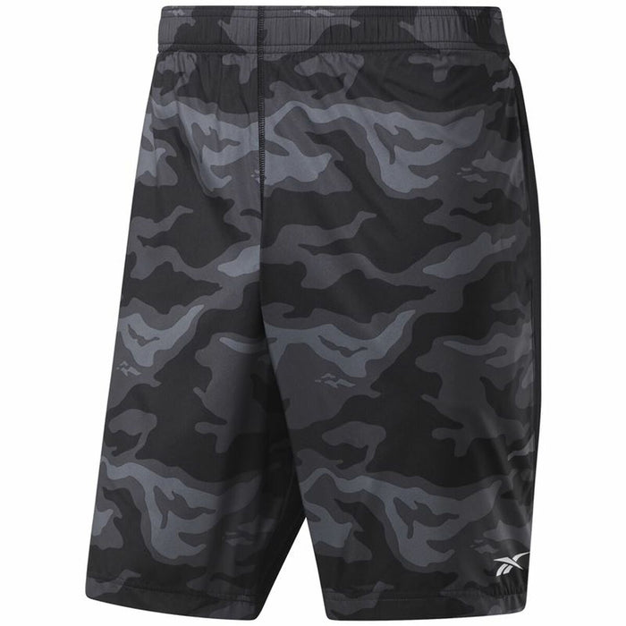 Pantaloni Scurți Sport pentru Bărbați Reebok Workout Ready Graphic Negru