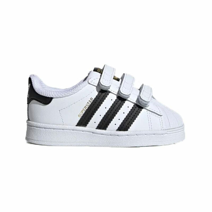 Încălțăminte Sport pentru Bebeluși Adidas Superstar Alb