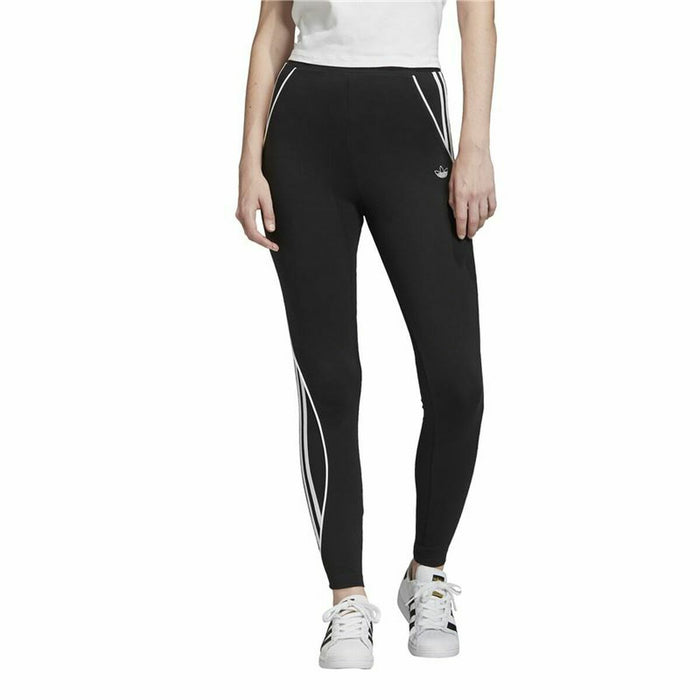 Colanți Sport de Damă Adidas 3 Stripes Negru