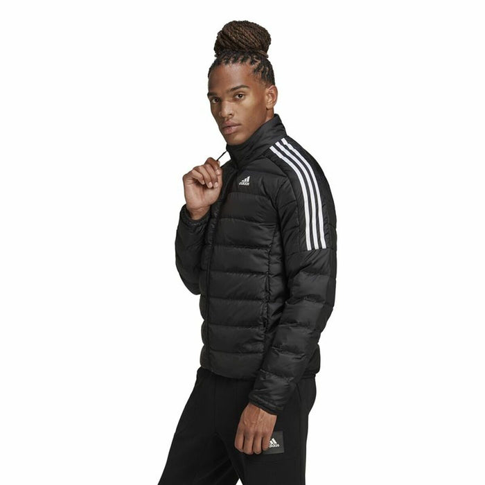Jachetă Sport de Bărbați Adidas Essentials Negru