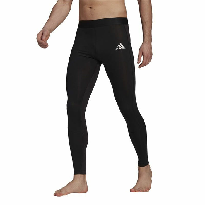 Colanți sport pentru bărbați Adidas Techfit Negru