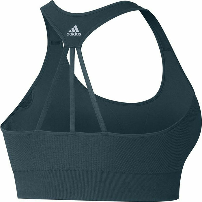 Sutien Sport Adidas Aeroknit Albastru
