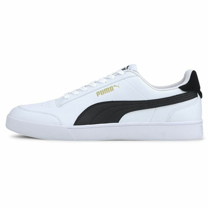 Adidași Casual Puma Shuffle Alb