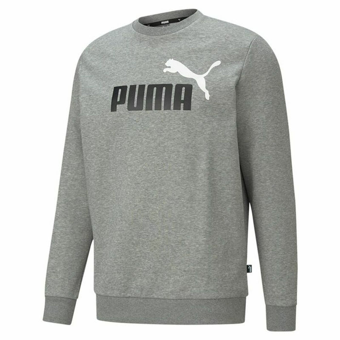 Hanorac fără Glugă Bărbați Puma Gri deschis