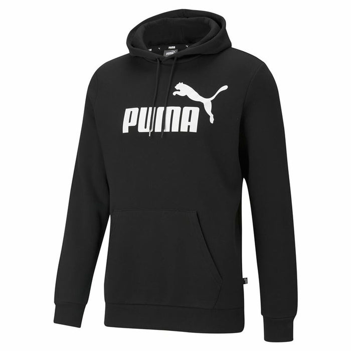 Hanorac cu Glugă Bărbați Puma Ess Big Logo Negru
