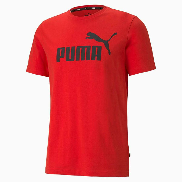 Tricou cu Mânecă Scurtă Bărbați Puma LOGO TEE 586666 11 Roșu